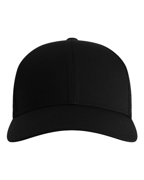 The Whitaker Mesh Cap - Black Front