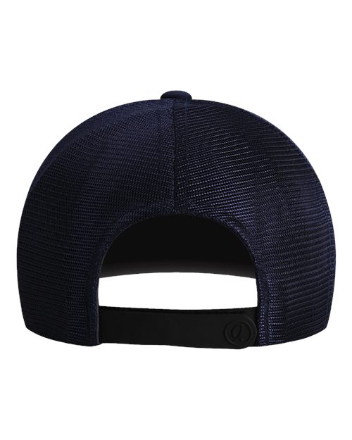 The Whitaker Mesh Cap - Dark Blue Back