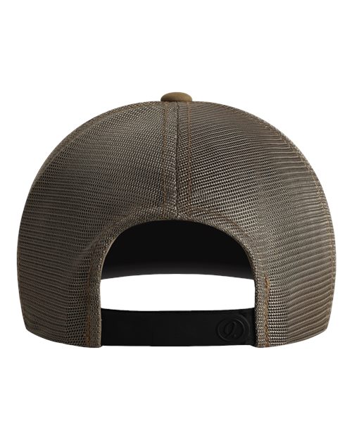 The Whitaker Mesh Cap - Khaki Back