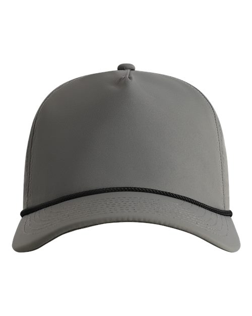 The Harrison Cap - Grey/ Black Front