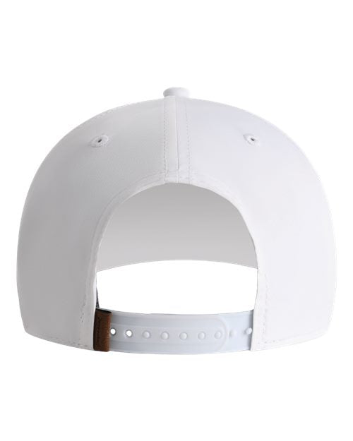 The Harrison Cap - White/ Navy Back