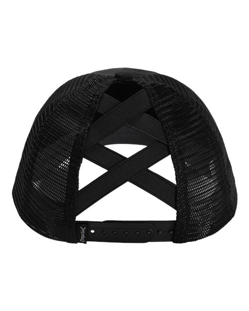The Hinsen Mesh Back Cap - Black Back