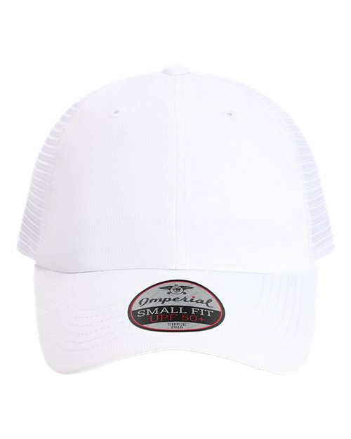 The Hinsen Mesh Back Cap - White Front