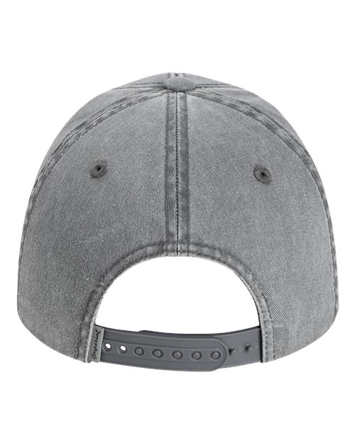The Gambit Cap - Charcoal Back