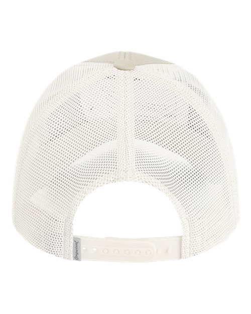 The Gambit Mesh Back Cap - Stone Khaki/ Stone Back