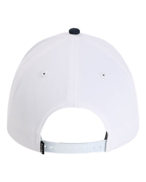 The Wrightson Cap - White/ Navy/ Navy/ Red/ White Back
