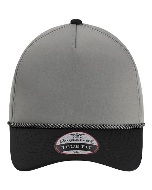 The Wrightson Cap - Grey/ Black/ Black/ Grey Front