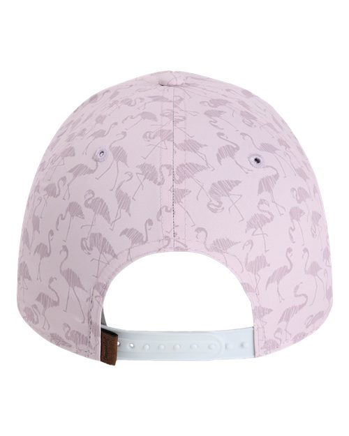 The Outtasite Cap - Flamingos Pink Back