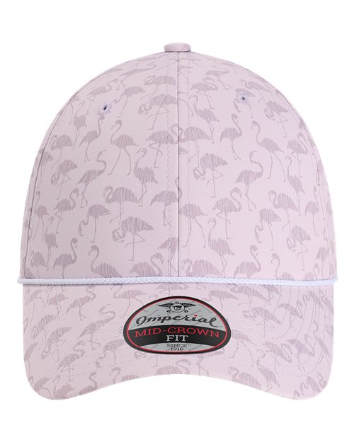 The Outtasite Cap - Flamingos Pink Front