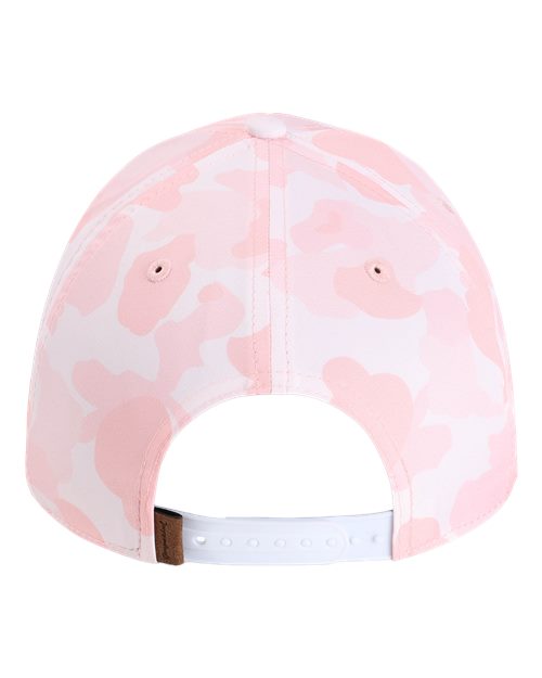 The Outtasite Cap - Frog Skin Camo Light Pink Back