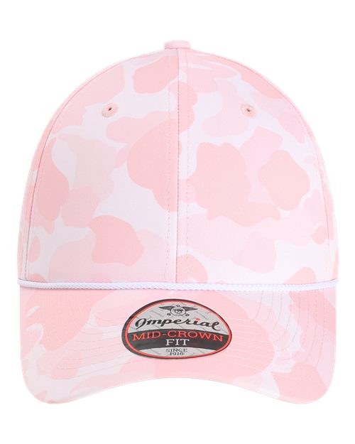 The Outtasite Cap - Frog Skin Camo Light Pink Front