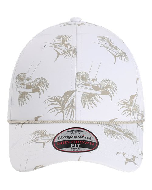 The Outtasite Cap - Offshore White Front