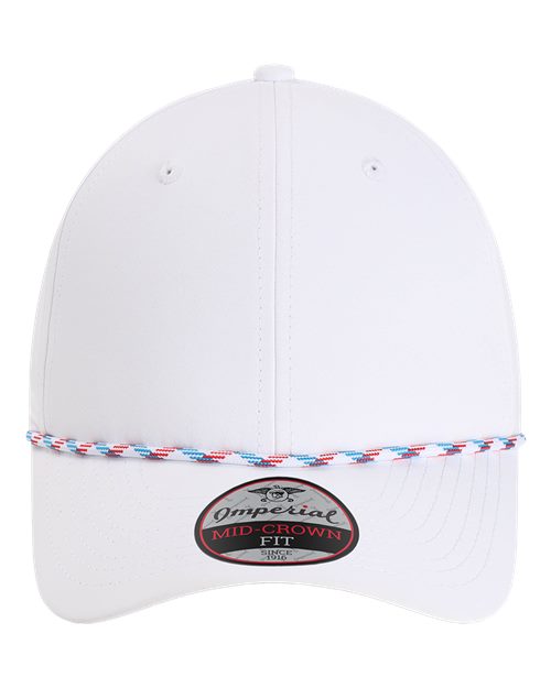 The Wingman Cap - White/ Blue/ Red/ White Front