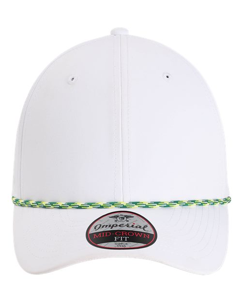 The Wingman Cap - White/ Green/ Yellow Front
