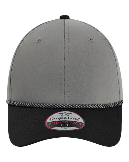 The Wingman Cap - Grey/ Black/ Black/ Grey Front