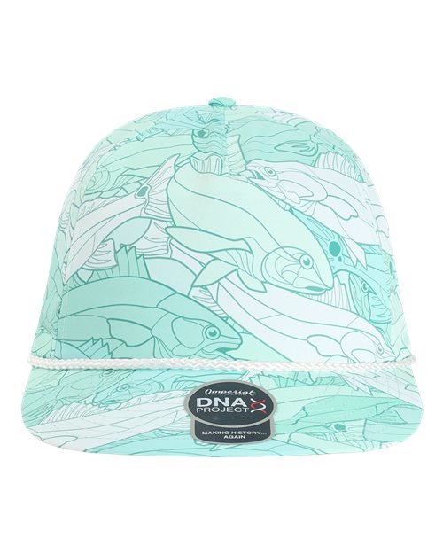 The Golden Hour Cap - Aqua Front