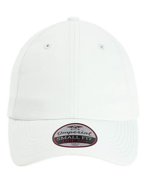 The Hinsen Performance Ponytail Cap - Winter Green Front