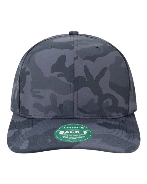 Back Nine Cap - Midnight Camo Front