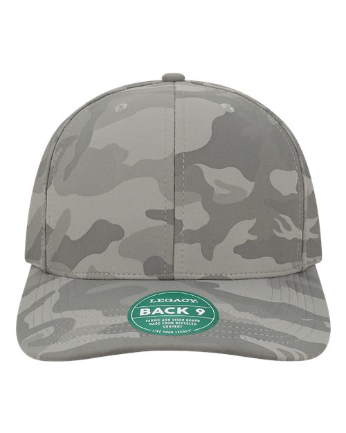 Back Nine Cap - Storm Camo Front