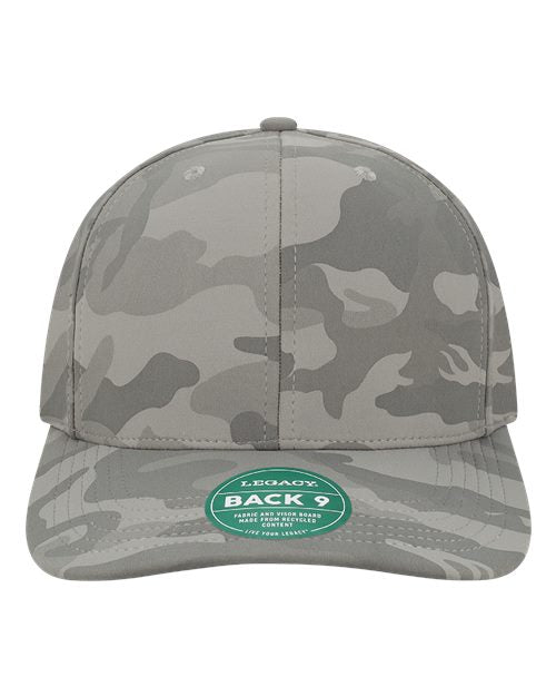 LEGACY Back Nine Cap - Storm Camo Front