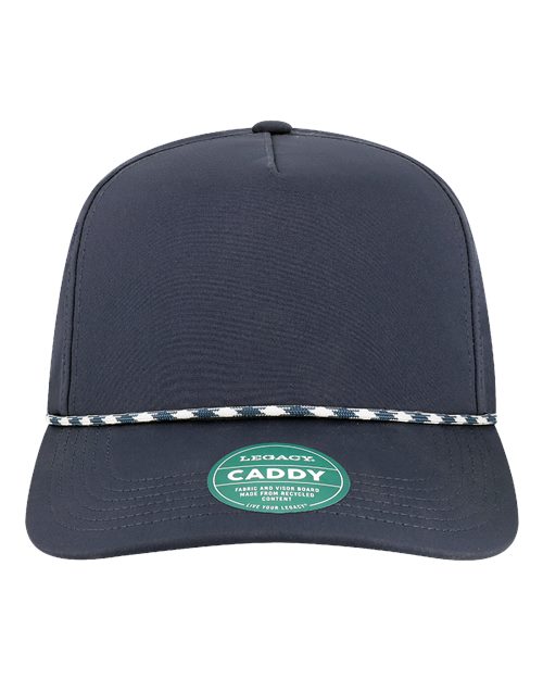 The Caddy Rope Adjustable Cap - Navy Front