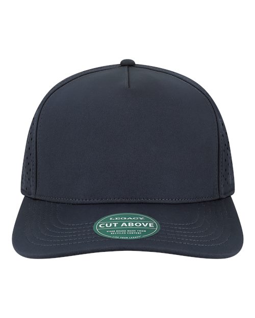 The Cut Above Cap - Navy Front
