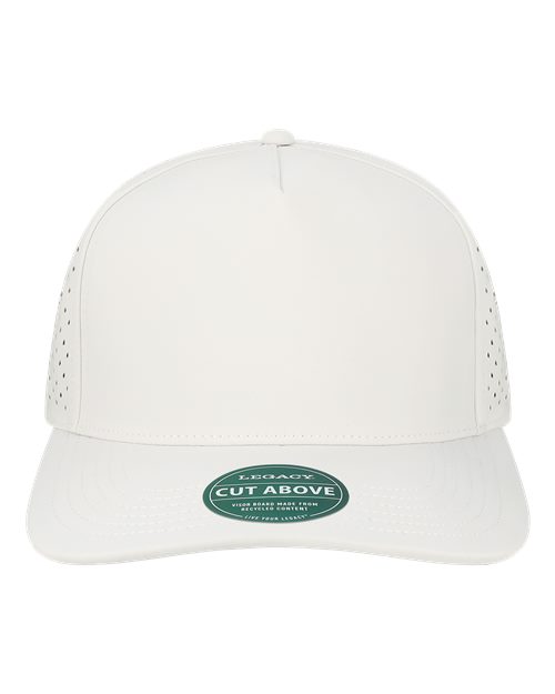 The Cut Above Cap - White Front