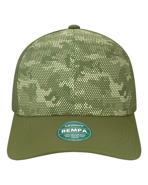 Reclaim Mid-Pro Adjustable Cap - Army Camo Dots Front