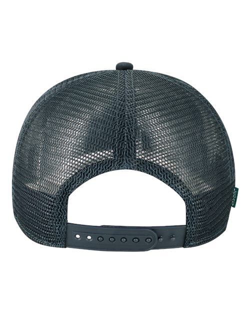 Five-Panel Adjustable Cap - Navy Admiral Back
