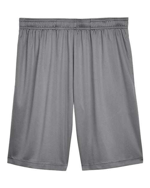 Team 365 Men's Zone Performance Shorts - Sport Graphite Front