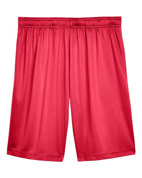 Men's Zone Performance Shorts - Sport Red Front