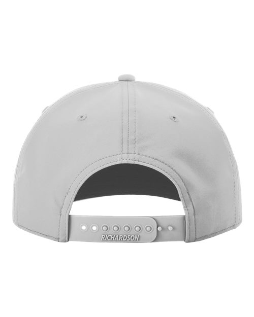 Five-Panel Classic Rope Cap - Light Grey/ White Back