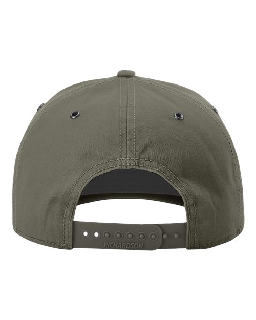 Burnside Cap - Olive Green Back