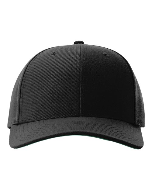 Surge Snapback Cap - Black Front