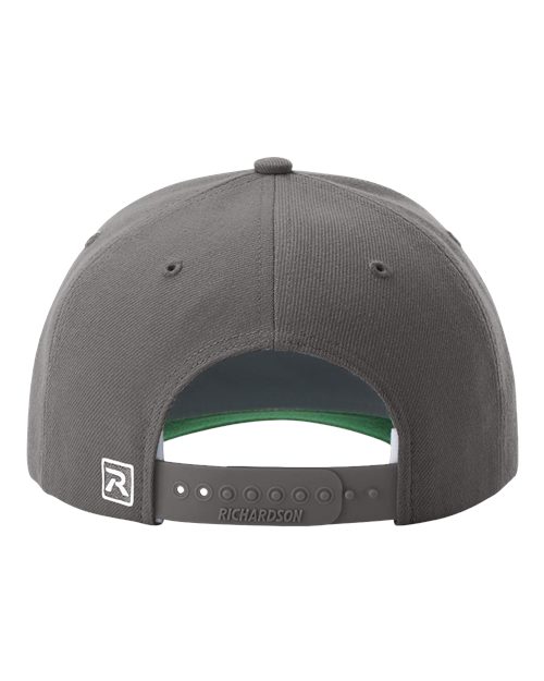Surge Snapback Cap - Charcoal Back