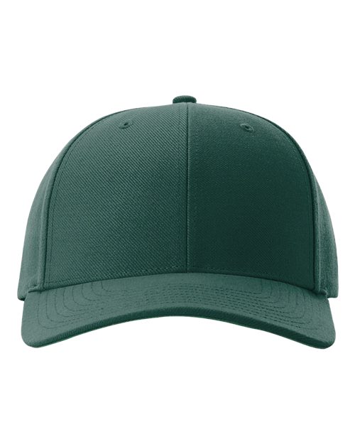Surge Snapback Cap - Dark Green Front