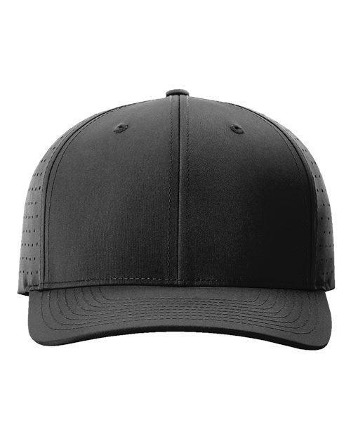 Laser Perf R-Flex Cap - Black Front