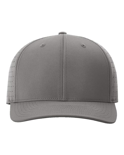 Laser Perf R-Flex Cap - Charcoal Front