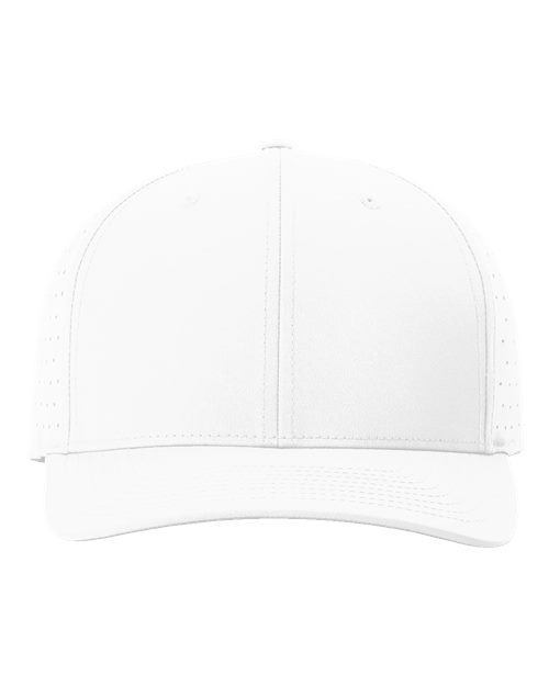 Laser Perf R-Flex Cap - White Front