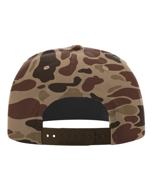 Printed Umpqua Gramps Cap - Bark Duck Camo/ Brown Back