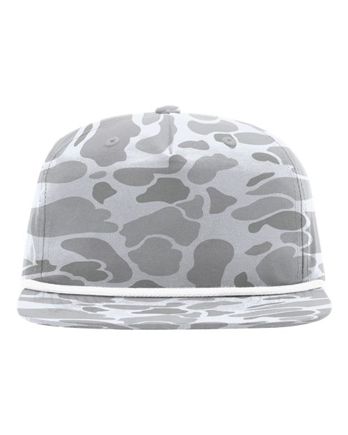 Printed Umpqua Gramps Cap - Blizzard Duck Camo/ White Front