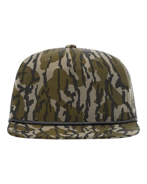 Printed Umpqua Gramps Cap - Mossy Oak Bottomland/ Black Front