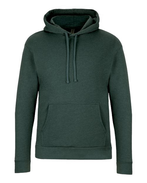 Unisex Malibu Hoodie Sweatshirt - Heather Forest Green Front