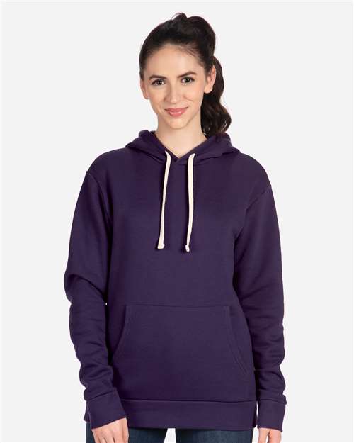 Unisex Santa Barbara Hoodie Sweatshirt - Galaxy Purple Front