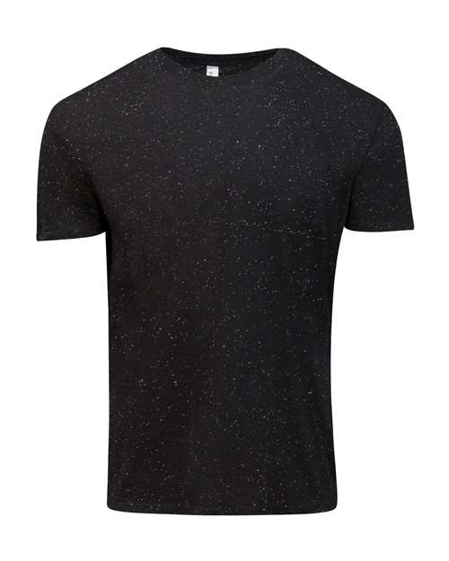 Men's Triblend Fleck T-Shirt - Black Fleck Front