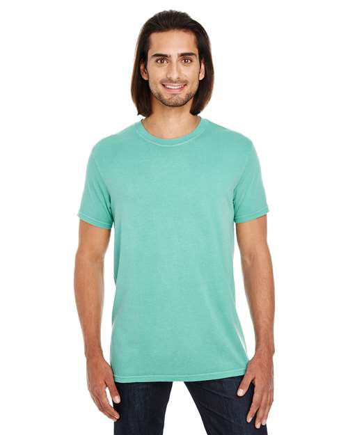Threadfast Apparel Unisex Pigment Dye T-Shirt - Model Front