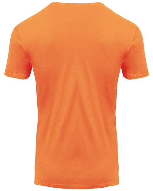 Unisex Pigment Dye T-Shirt - Tangerine Back