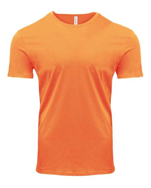 Unisex Pigment Dye T-Shirt - Tangerine Front
