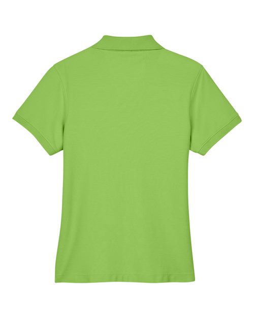 Women's Pima Piqué Polo - Lime Back