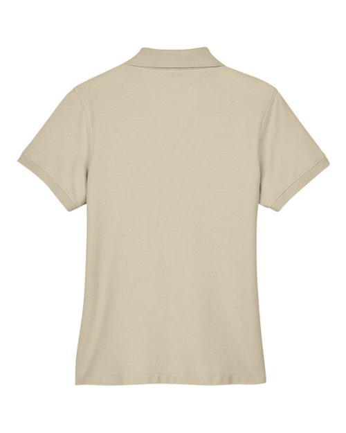 Women's Pima Piqué Polo - Stone Back